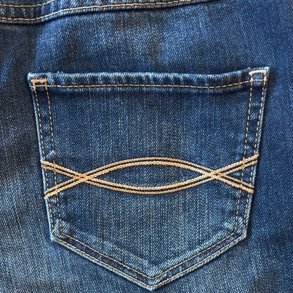 Abercrombie & Fitch size 00/24 Denim Blue Women's Shorts - Picture 6 of 6